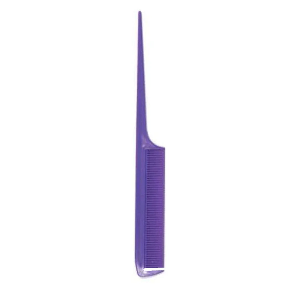 PARTING BONE TAIL COMB ASSORTED COLORS - ONE COMB