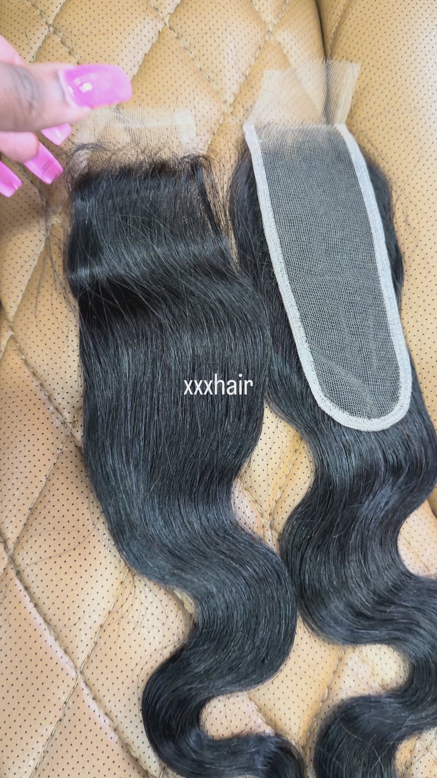 18” Ultra-HD Body Wave 2*6 Natural Color Virgin Human Hair Lace Closure