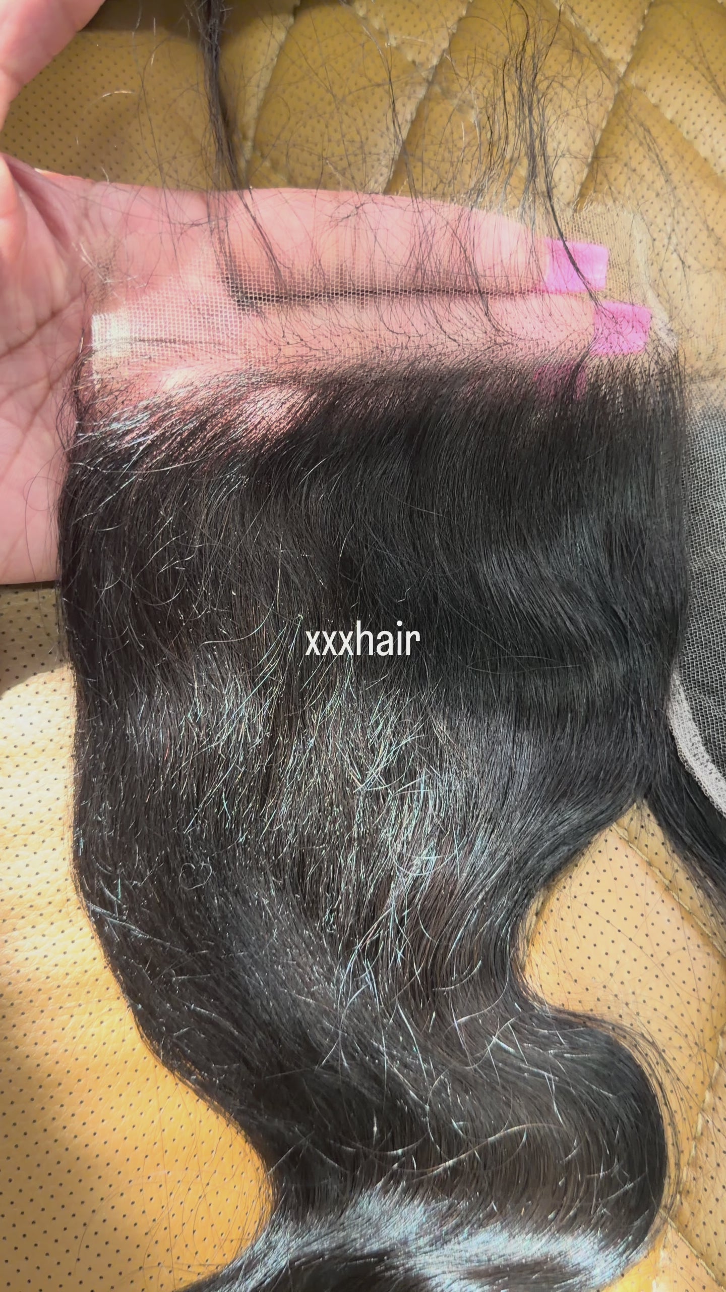 18” Ultra-HD Body Wave 5*5 Natural Color Virgin Human Hair Lace Closure