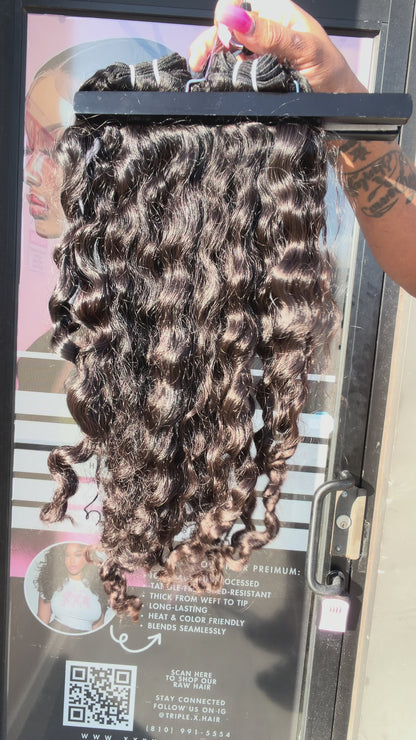2 Bundles Raw Cambodian Curly Hair Deal 22”22”