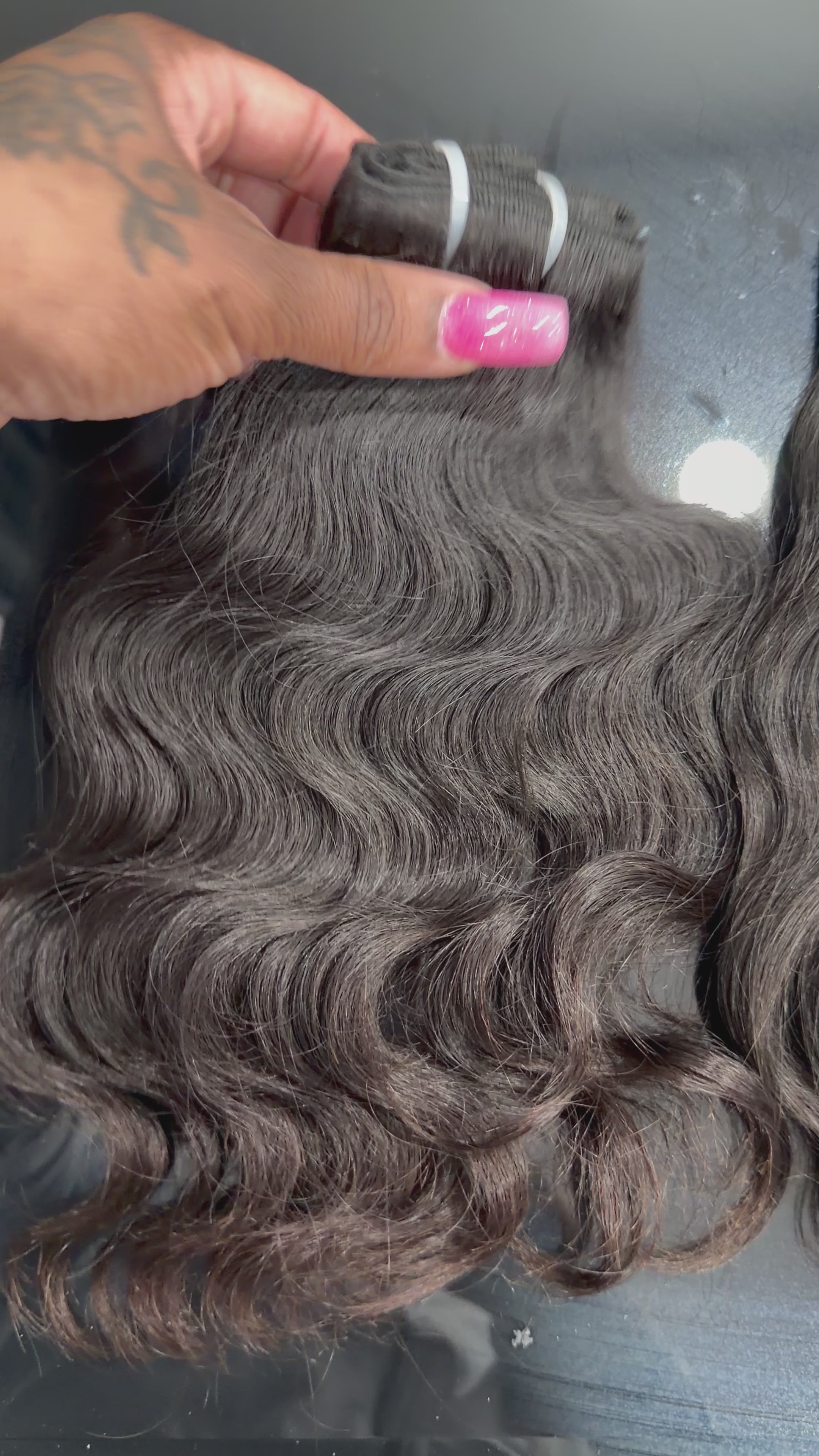 18” Raw Seawave Human Hair Bundle